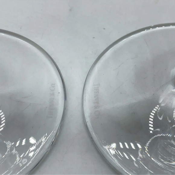 Tiffany & Co. Crystal champagne Flutes with Box - Picture 9 of 10
